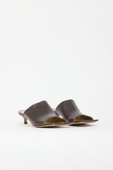 Bottega Veneta Leather Stretch Mule
