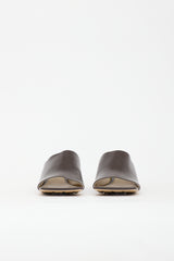 Bottega Veneta Leather Stretch Mule