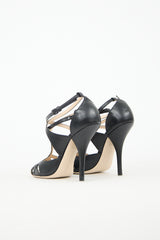 Bottega Veneta Leather T-Strap Heel