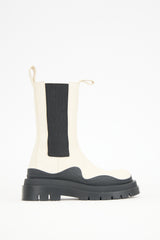 Bottega Veneta Leather The Lug Chelsea Boot