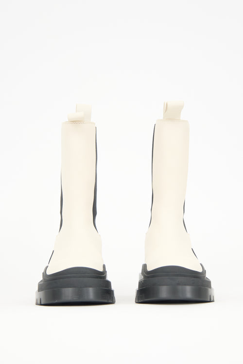 Bottega Veneta Leather The Lug Chelsea Boot