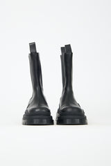 Bottega Veneta Leather Tire Chelsea Boot