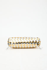 Bottega Veneta Metallic Patent Mini Pouch Bag