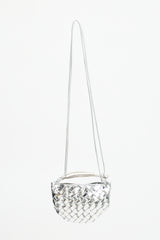 Bottega Veneta Metallic Patent Mini Sardine Bag