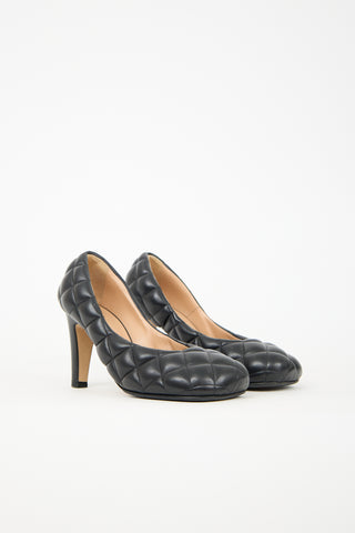 Bottega Veneta Padded Leather Pump