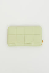 Bottega Veneta Pale Green Cassette Wallet