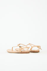 Bottega Veneta Patent Leather Sandal