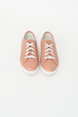 Bottega Veneta Brown Intrecciato Leather Low Top Sneaker