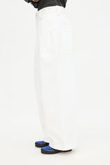 Bottega Veneta Pleated Wide Leg Jeans