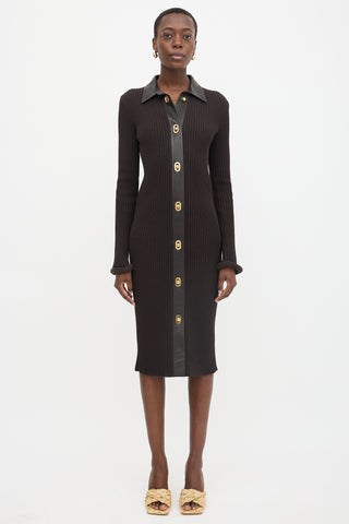 Bottega Veneta Pre-Fall 2020 Wool Ribbed Dress