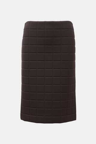 Bottega Veneta Pre-Spring 2020 Padded Skirt
