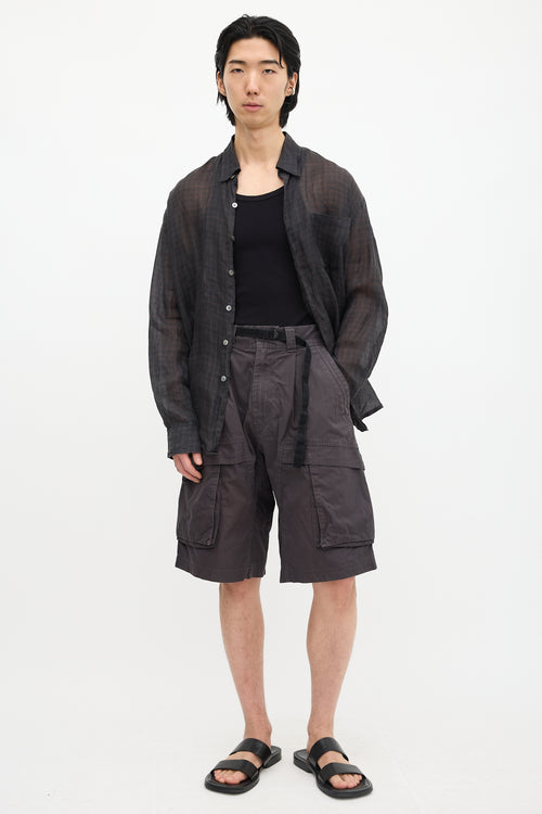 Bottega Veneta Pre Spring 2020 Cargo Shorts