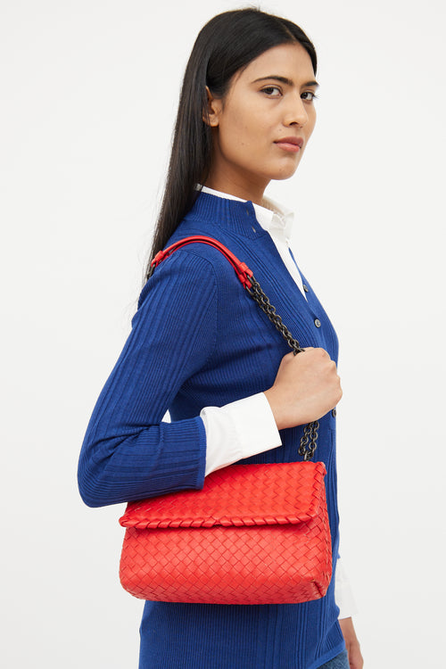 Red Olimpia Crossbody Bag