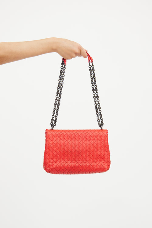 Red Olimpia Crossbody Bag