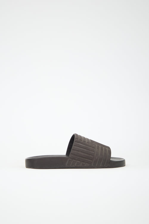 Bottega Veneta Rubber Slider Sandal