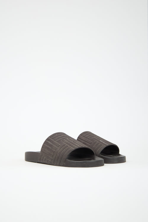 Bottega Veneta Rubber Slider Sandal