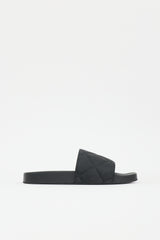 Bottega Veneta Rubber Intrecciato Slide