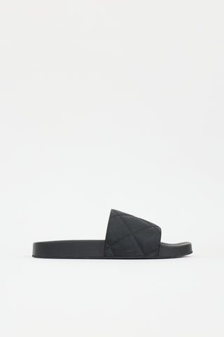 Bottega Veneta Rubber Intrecciato Slide