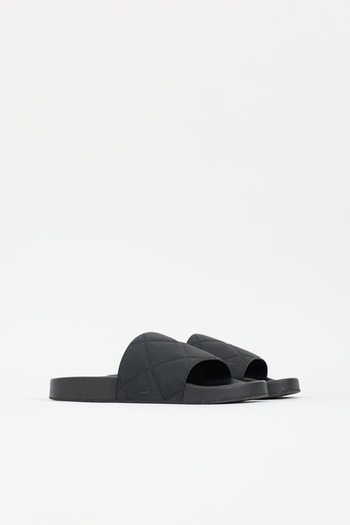 Bottega Veneta Rubber Intrecciato Slide