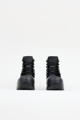 Bottega Veneta Rubber Lace Up Puddle Boot