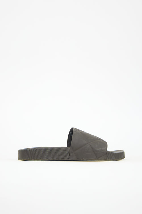 Bottega Veneta Rubber Quilted Slide