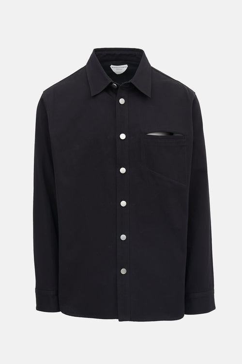 Bottega Veneta SS 2020 Twill Button Up Shirt
