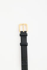 Bottega Veneta Textured Leather Square Buckle Belt