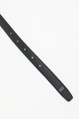 Bottega Veneta Textured Leather Square Buckle Belt