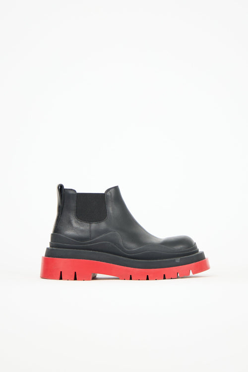 Bottega Veneta Tire Chelsea Boot