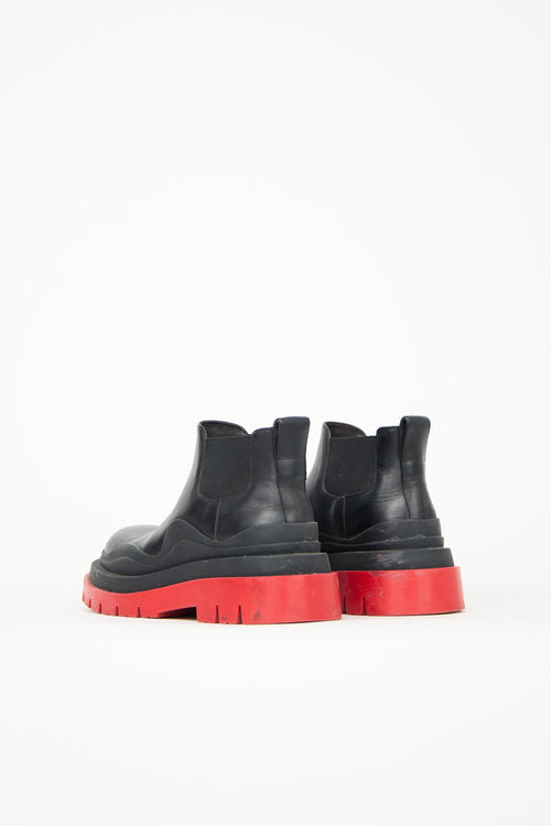 Bottega Veneta Tire Chelsea Boot