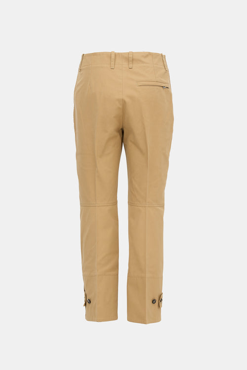 Bottega Veneta Twill Straight Leg Pant