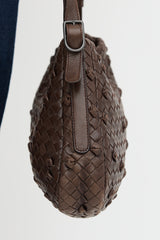 Bottega Veneta Vintage Leather Intrecciato Shoulder Bag