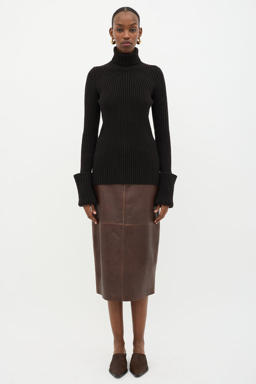 Bottega Veneta Wool Open Back Sweater