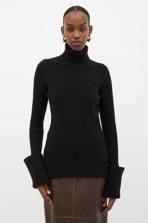Bottega Veneta Wool Open Back Sweater