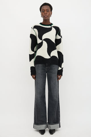 Bottega Veneta Wool Patterned Sweater