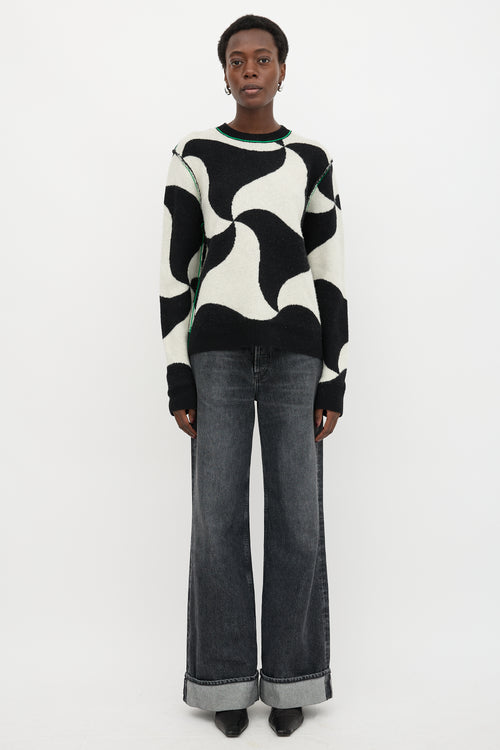 Bottega Veneta Wool Patterned Sweater