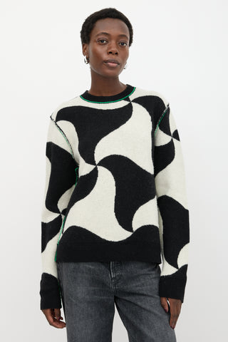 Bottega Veneta Wool Patterned Sweater