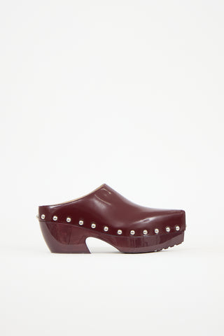 Bottega Veneta Patent Leather 60 Clog