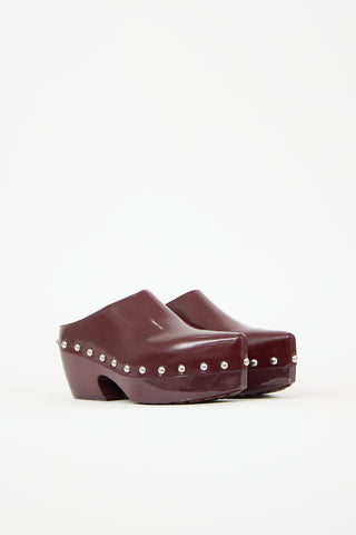 Bottega Veneta Patent Leather 60 Clog