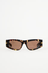 Bottega Veneta BV1144S Tapered Sunglasses
