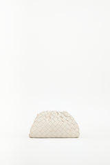 Bottega Veneta Beige Intrecciato Mini Pouch Bag