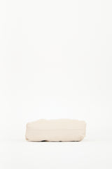 Bottega Veneta Beige Leather Mini Pouch Bag