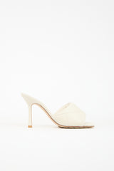Bottega Veneta Leather Padded Stretch Mule