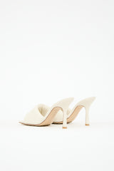 Bottega Veneta Leather Padded Stretch Mule