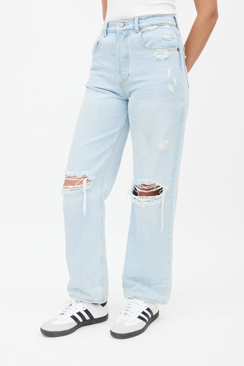 Boyish Blue Ziggy Distressed Denim Jeans