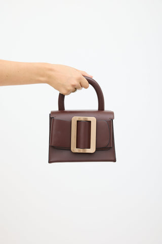 Boyy Brown Leather Karl 19 Top Handle Bag