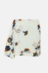 Brandon Maxwell SS 2023 Floral Asymmetric Skirt