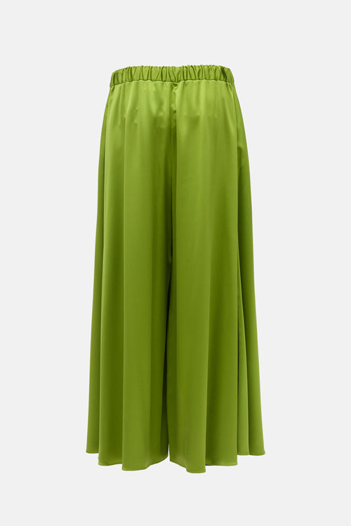 Brandon Maxwell Silk Duchess Satin Set