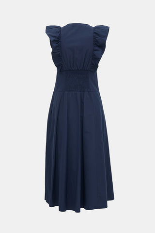 Brochu Walker Ruffled Midi Dress