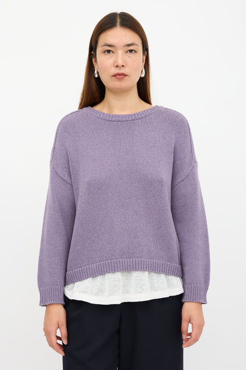 Brochu Walker Corbin Looker Layered Sweater